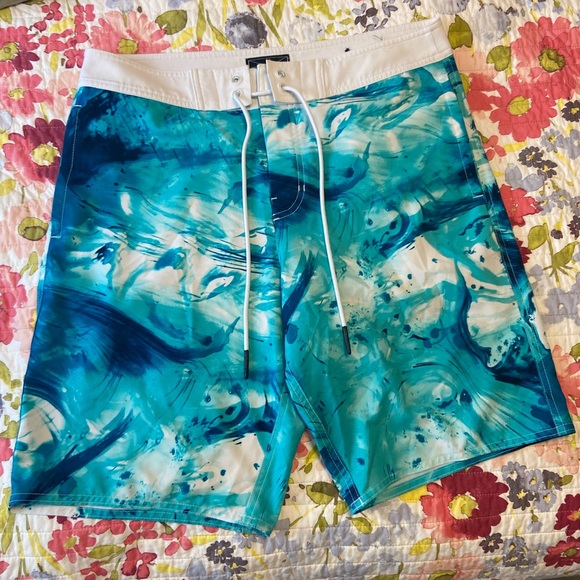 Guys American Eagle Swim Trunks 